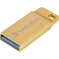 USB флеш накопичувач Verbatim 64GB Metal Executive Gold USB 3.0 (99106) - 2