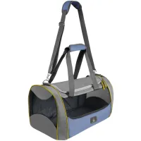 Переноска для тварин Collar 51х24х25 см до 9 кг Сіра (9981) - 2