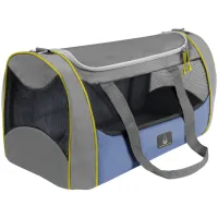 Переноска для тварин Collar 51х24х25 см до 9 кг Сіра (9981) - 3