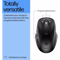 Мышка HP 510 Ultra-Fast Rechargeable Wireless Black (9C2F6AA) - Image 5