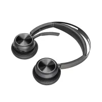 Навушники Poly Voyager Focus 2 MS Stereo USB-C + USB-C/A Adapter + Charging Stand Black (9T9J6AA) - 4