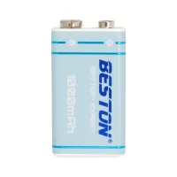 Акумулятор Крона 9V USB Type-C 1000mah Li-ion Beston (9VC-10VC/AA620289) - 1
