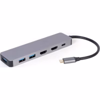 Концентратор Cablexpert USB-C 3-in-1 (A-CM-COMBO3-03) - Image 2