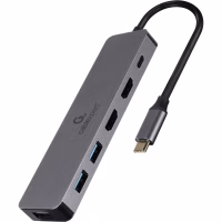 Концентратор Cablexpert USB-C 3-in-1 (A-CM-COMBO3-03) - Image 1