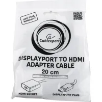 Перехідник DisplayPort to HDMI Cablexpert (A-DPM-HDMIF-002-W) - Зображення 2