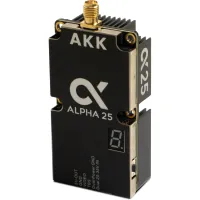 Відеопередавач (VTX) AKK Alpha 25W 4.9G-6G 96CH (A25) - Зображення 1