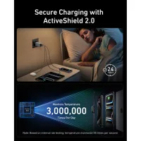 Зарядний пристрій Anker GaNPrime 100W 2xUSB-C PD + 1xUSB-A Foldable Silver (A2688341) - 4