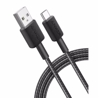 Дата кабель USB 2.0 AM to USB-C 1.8m nylon 322 black Anker (A81H6G11) - Image 5