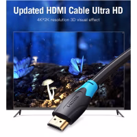 Кабель мультимедийный HDMI M to HDMI M 1.0m V2.0 Vention (AACBF) - Image 4