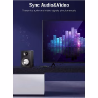 Кабель мультимедийный HDMI M to HDMI M 1.0m V2.0 Vention (AACBF) - Image 5