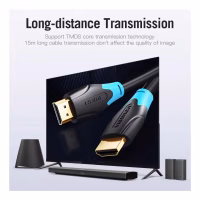 Кабель мультимедийный HDMI M to HDMI M 1.0m V2.0 Vention (AACBF) - Image 6