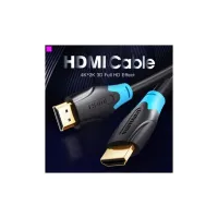 Кабель мультимедійний HDMI M to HDMI M 1.5m black Vention (AACBG) - Зображення 2