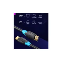 Кабель мультимедійний HDMI M to HDMI M 1.5m black Vention (AACBG) - Зображення 5