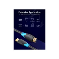 Кабель мультимедийный HDMI M to HDMI M 2.0m V2.0 4K30Hz VENTION (AACBH) - Изображение 11