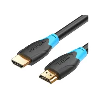 Кабель мультимедійний HDMI M to HDMI M 3.0m black Vention (AACBI) - Зображення 1