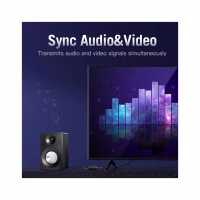 Кабель мультимедийный HDMI M to HDMI M 10.0m 4K30Hz black Vention (AACBL) - Image 4