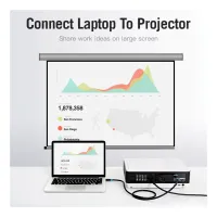 Кабель мультимедійний HDMI M to HDMI M 15.0m black Vention (AACBN) - Зображення 6