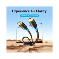 Кабель мультимедийный HDMI M to HDMI M 20.0m black Vention (AACBQ) - Изображение 2