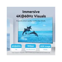 Кабель мультимедийный HDMI M to HDMI M 20.0m black Vention (AACBQ) - Изображение 3