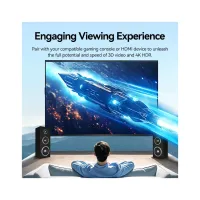 Кабель мультимедийный HDMI M to HDMI M 20.0m black Vention (AACBQ) - Изображение 4