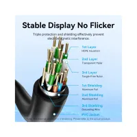 Кабель мультимедийный HDMI M to HDMI M 20.0m black Vention (AACBQ) - Изображение 8