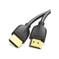 Кабель мультимедійний HDMI M to HDMI M 1.5m black Vention (AAIBG) - Зображення 1