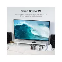 Кабель мультимедийный HDMI M to HDMI M 2.0m flat black Vention (AAKBH) - Изображение 5