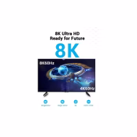 Кабель мультимедийный HDMI M to HDMI M 1.0m 8K60Hz black Vention (AANBF) - Image 6