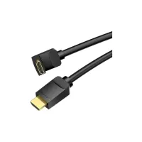 Кабель мультимедийный HDMI M to HDMI M 1.5m 90° corner black Vention (AAQBG) - Изображение 2