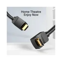 Кабель мультимедийный HDMI M to HDMI M 3.0m 90° corner black Vention (AAQBI) - Изображение 10