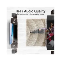 Кабель мультимедийный HDMI M to HDMI M 1.0m 8K cotton braided black Vention (AAUBF) - Изображение 12