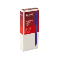 Ручка масляна Axent Reporter автоматична Синя 0.7 мм (AB1065-02-A) - Зображення 2