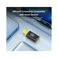 Перехідник USB-C F to Lightning M 30W black XoKo (AC-033) - 5