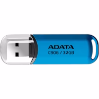 USB флеш накопитель ADATA 32GB C906 Blue USB 2.0 (AC906-32G-RWB) - Image 1