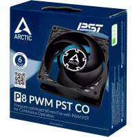 Кулер до корпусу Arctic P8 PWM PST CO (Black) (ACFAN00151A) - Image 6