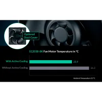 Кулер до корпусу Arctic S12038-8K 3-Pack (ACFAN00302A) - 8