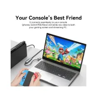 Переходник USB-C + USB-A to HDMI M 0.1m video capture gray Vention (ACWHA) - Изображение 6