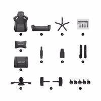 Кресло игровое Anda Seat Kaiser 2 Size XL Black (AD12XL-07-B-PV-B01) - Image 10