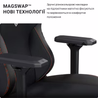 Кресло игровое Anda Seat Kaiser 3 Fabric Size XL Grey (AD12YDC-XL-01-G-PV/F) - Image 8