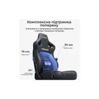Крісло ігрове Anda Seat Kaiser 4 V2 Fabric Size XL Ash Grey (AD12YDDC-XLL-20-G-CF-03) - 11