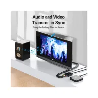 Конвертор HDMI to RCA Metal Type black Vention (AEEB0) - Изображение 5