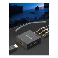 Конвертор HDMI to RCA Metal Type black Vention (AEEB0) - Изображение 10