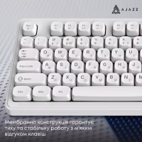 Клавіатура Ajazz AF98 USB UA White (AF98-W) - Image 12