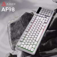 Клавіатура Ajazz AF98 USB UA White (AF98-W) - Image 6