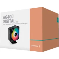 Кулер до процесора Deepcool AG400 DIGITAL BK ARGB - 10