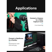 Кабель мультимедійний HDMI M to HDMI micro M 3.0m V2.0 4K 60Hz VENTION (AGIBI) - Зображення 8