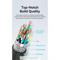 Кабель мультимедійний HDMI M to HDMI micro M 3.0m V2.0 4K 60Hz VENTION (AGIBI) - Зображення 10