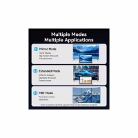 Кабель мультимедийный HDMI M to HDMI mini M 2.0m V2.1 8K 60Hz green Vention (AGJGH) - Image 10