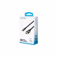 Кабель мультимедийный HDMI M to HDMI micro M 2.1m V2.0 8K 60Hz green Vention (AGKGH) - Image 2