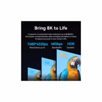 Кабель мультимедийный HDMI M to HDMI micro M 2.1m V2.0 8K 60Hz green Vention (AGKGH) - Image 9